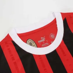 AC Milan 24/25 Casa Infantil Conjunto de Manga Curta Tailandês