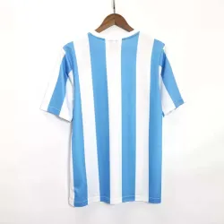 Argentina 1986 Camisa de Casa Versão Retro Masculina Especial de Manga Curta