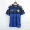 Argentina 2014 Segunda Camisa de Visitante Versão Retro Masculina Especial de Manga Curta