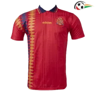 Camisa España Replicas Titular 1994 Vintage Vermelho