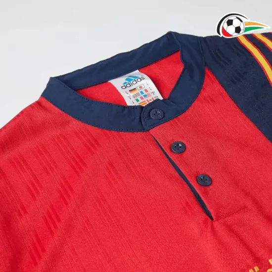 Camiseta España Baratas Primeiro Kit 1996 Retro Camiseta España Baratas Primeiro Kit 1996 Retro