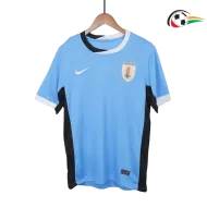 Camiseta Uruguay Futebol Titular 2024 Azul