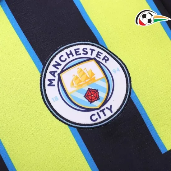 Camisa Manchester City Replicas Away Segundo Kit 2024/25 Camisa Manchester City Replicas Away Segundo Kit 2024/25