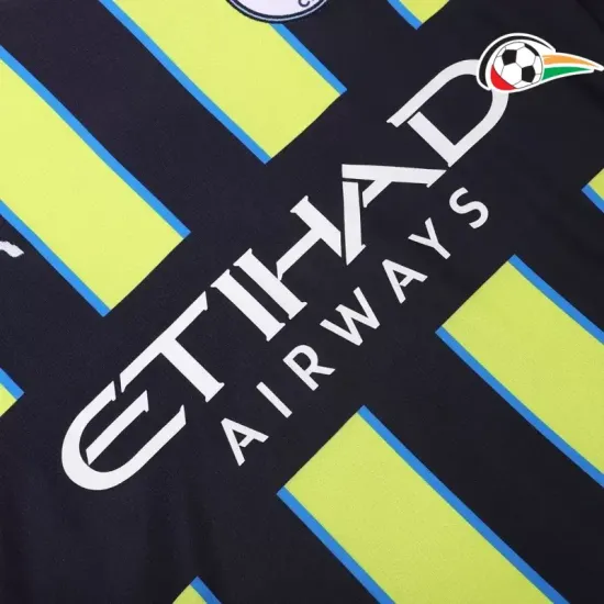 Camisa Manchester City Replicas Away Segundo Kit 2024/25 Camisa Manchester City Replicas Away Segundo Kit 2024/25