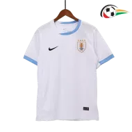Uruguay Camisa Qualidade TAILANDESA Reserva 2024 Branco