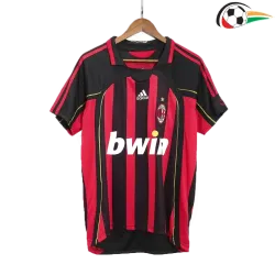 Equipacione AC Milan Qualidade TAILANDESA Home Primeiro Kit 2006/07 Retro Classicas