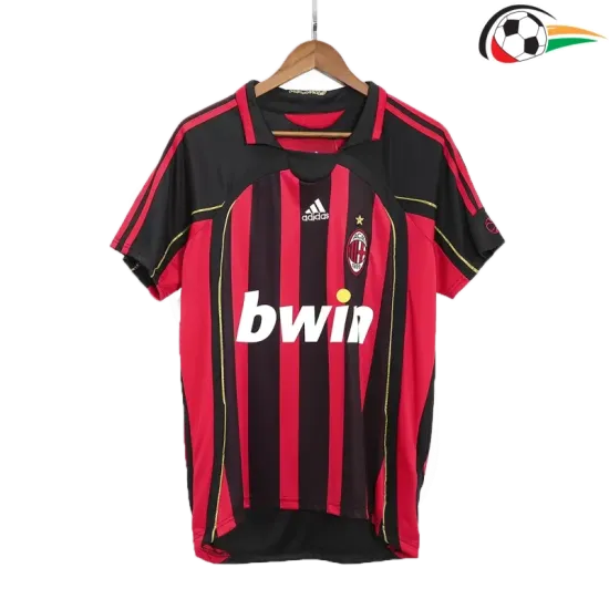 Equipacione AC Milan Qualidade TAILANDESA Home Primeiro Kit 2006/07 Retro Classicas Equipacione AC Milan Qualidade TAILANDESA Home Primeiro Kit 2006/07 Retro Classicas