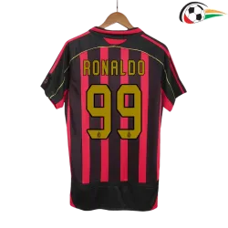 Equipacione AC Milan Qualidade TAILANDESA Home Primeiro Kit 2006/07 Retro Classicas