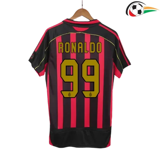 Equipacione AC Milan Qualidade TAILANDESA Home Primeiro Kit 2006/07 Retro Classicas Equipacione AC Milan Qualidade TAILANDESA Home Primeiro Kit 2006/07 Retro Classicas