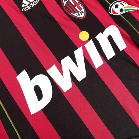 Equipacione AC Milan Qualidade TAILANDESA Home Primeiro Kit 2006/07 Retro Classicas Equipacione AC Milan Qualidade TAILANDESA Home Primeiro Kit 2006/07 Retro Classicas
