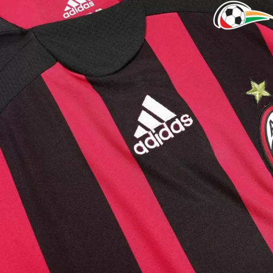 Equipacione AC Milan Qualidade TAILANDESA Home Primeiro Kit 2006/07 Retro Classicas Equipacione AC Milan Qualidade TAILANDESA Home Primeiro Kit 2006/07 Retro Classicas