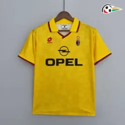 AC Milan Camisa Qualidade Premium Thrid Terceiro Kit 1995/96 Vintage