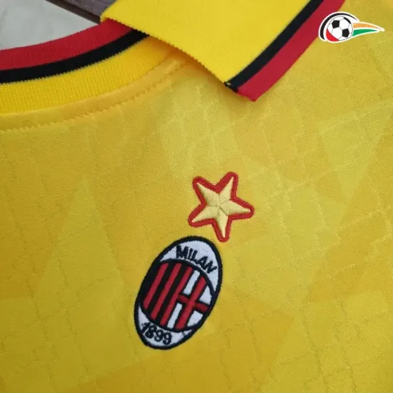 AC Milan Camisa Qualidade Premium Thrid Terceiro Kit 1995/96 Vintage AC Milan Camisa Qualidade Premium Thrid Terceiro Kit 1995/96 Vintage