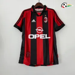 Camisola AC Milan Baratas Primeiro Kit 1998/99 Retro