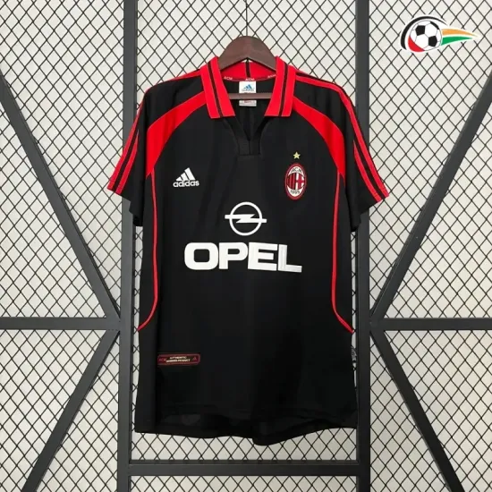 Camisa AC Milan Qualidade TAILANDESA Alternativa 2000/01 Vintage Camisa AC Milan Qualidade TAILANDESA Alternativa 2000/01 Vintage
