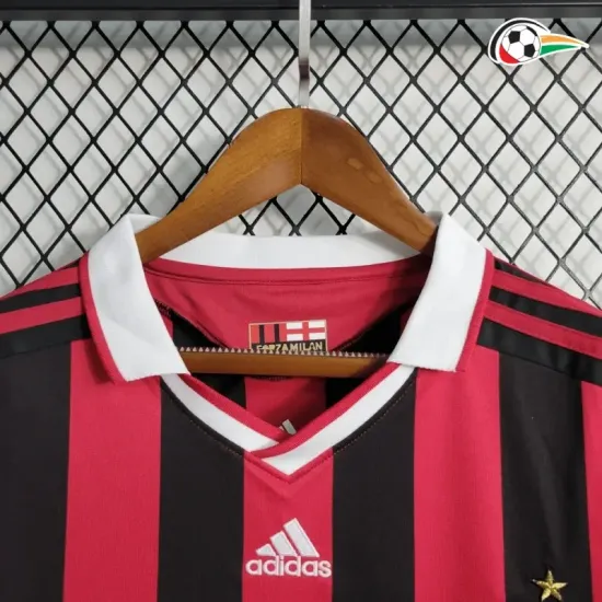 AC Milan Equipacione Qualidade TAILANDESA Home Primeiro Kit 2009/10 Retro AC Milan Equipacione Qualidade TAILANDESA Home Primeiro Kit 2009/10 Retro
