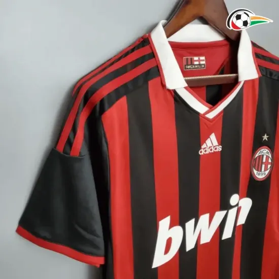 AC Milan Equipacione Qualidade TAILANDESA Home Primeiro Kit 2009/10 Retro AC Milan Equipacione Qualidade TAILANDESA Home Primeiro Kit 2009/10 Retro