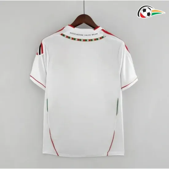 Camisola AC Milan Futebol Visitante 2011/12 Retro Classicas Camisola AC Milan Futebol Visitante 2011/12 Retro Classicas