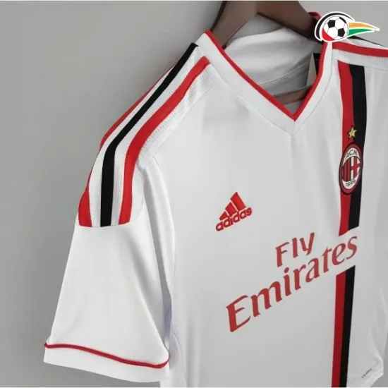 Camisola AC Milan Futebol Visitante 2011/12 Retro Classicas Camisola AC Milan Futebol Visitante 2011/12 Retro Classicas