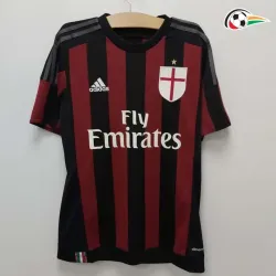 AC Milan Camisa Qualidade Premium Home Primeiro Kit 2015/16 Retro
