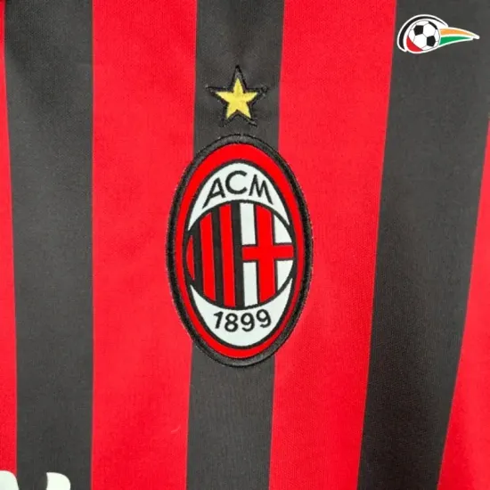 AC Milan Camiseta Futebol Local 2016/17 Vintage AC Milan Camiseta Futebol Local 2016/17 Vintage