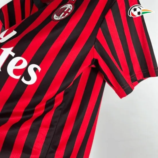 Camisola AC Milan Baratas Home 2019/20 Retro Classicas Camisola AC Milan Baratas Home 2019/20 Retro Classicas