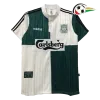 Equipacione Liverpool Qualidade Premium Segundo Kit 1995/96 Classicas Verde/Branco