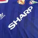 Camiseta Manchester United Futebol Away Segundo Kit 1986 Vintage Camiseta Manchester United Futebol Away Segundo Kit 1986 Vintage