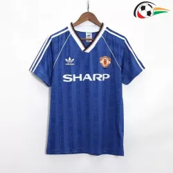 Camiseta Manchester United Baratas Alternativa Terceiro Kit 1988/90 Vintage