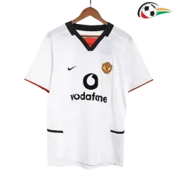 Equipacione Manchester United Qualidade TAILANDESA Segundo Kit 2002/03 Classicas