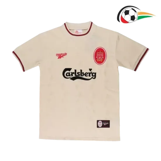 Liverpool Camisa Replicas Visitante Segundo Kit 1996/97 Retro Liverpool Camisa Replicas Visitante Segundo Kit 1996/97 Retro