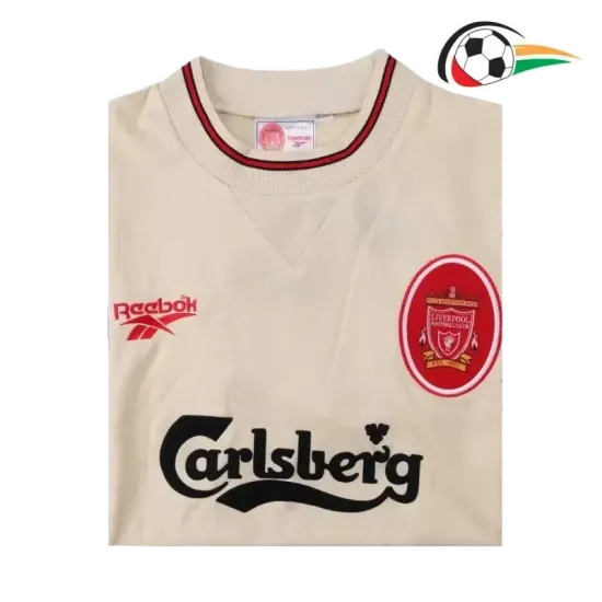 Liverpool Camisa Replicas Visitante Segundo Kit 1996/97 Retro Liverpool Camisa Replicas Visitante Segundo Kit 1996/97 Retro