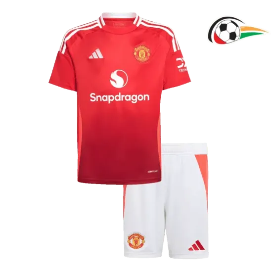 Manchester United Camisola Baratas Local Primeiro Kit 2024/25 (Camisola + Calções) Manchester United Camisola Baratas Local Primeiro Kit 2024/25 (Camisola + Calções)