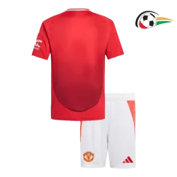 Manchester United Camisola Baratas Local Primeiro Kit 2024/25 (Camisola + Calções)