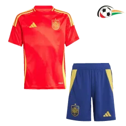 Camisa España Qualidade TAILANDESA Primeiro Kit 2024/25 Infantil