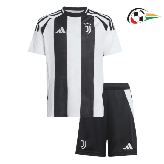 Camisola Juventus Qualidade AAA Home Primeiro Kit 2024/25 Infantil Camisola Juventus Qualidade AAA Home Primeiro Kit 2024/25 Infantil
