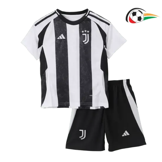 Camisola Juventus Qualidade AAA Home Primeiro Kit 2024/25 Infantil Camisola Juventus Qualidade AAA Home Primeiro Kit 2024/25 Infantil