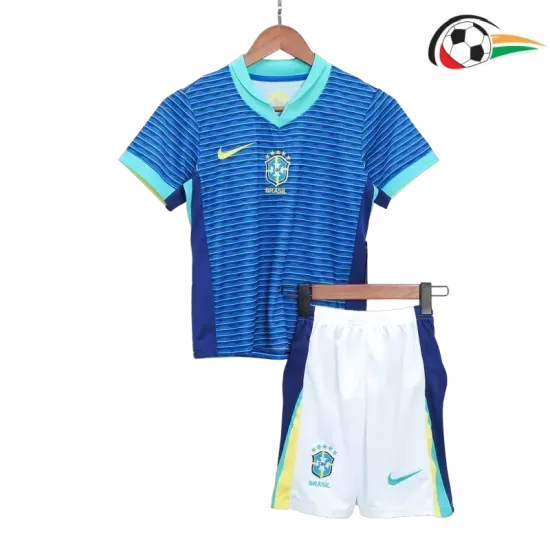 Camiseta Brasil Baratas Segundo Kit 2024 (Camisola + Calções) Camiseta Brasil Baratas Segundo Kit 2024 (Camisola + Calções)