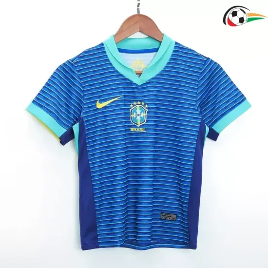 Camiseta Brasil Baratas Segundo Kit 2024 (Camisola + Calções) Camiseta Brasil Baratas Segundo Kit 2024 (Camisola + Calções)