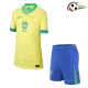 Brasil Camisa Qualidade Premium Local Primeiro Kit 2024 Infantil Brasil Camisa Qualidade Premium Local Primeiro Kit 2024 Infantil