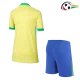 Brasil Camisa Qualidade Premium Local Primeiro Kit 2024 Infantil Brasil Camisa Qualidade Premium Local Primeiro Kit 2024 Infantil
