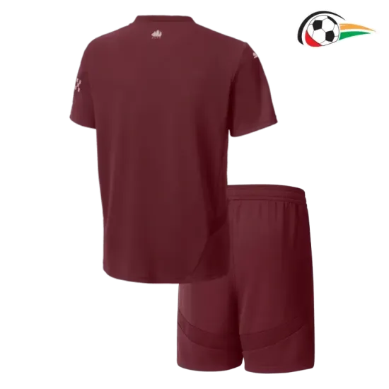 Camisola Manchester City Replicas Terceiro Kit 2024/25 Niños Camisola Manchester City Replicas Terceiro Kit 2024/25 Niños