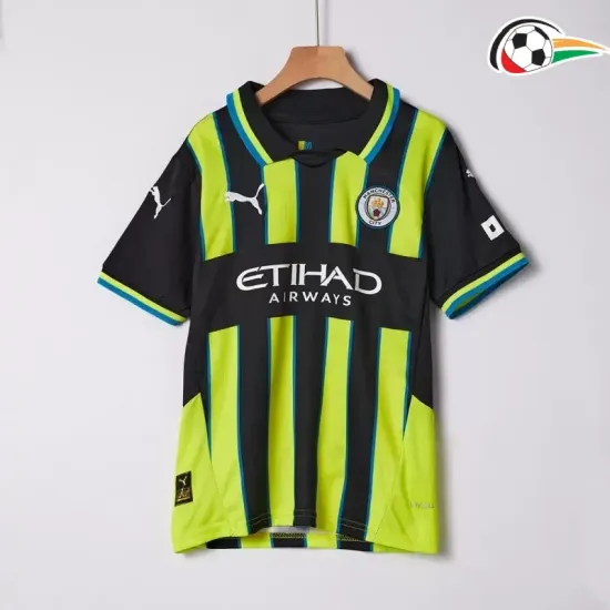 Camiseta Manchester City Baratas Segundo Kit 2024/25 Infantil Camiseta Manchester City Baratas Segundo Kit 2024/25 Infantil