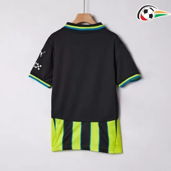 Camiseta Manchester City Baratas Segundo Kit 2024/25 Infantil Camiseta Manchester City Baratas Segundo Kit 2024/25 Infantil