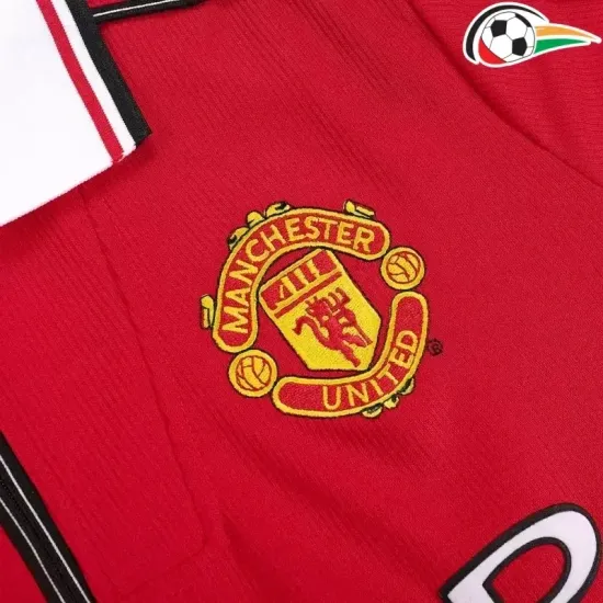 Manchester United Camisa Qualidade Premium Home Primeiro Kit 1998/00 Retro Manchester United Camisa Qualidade Premium Home Primeiro Kit 1998/00 Retro