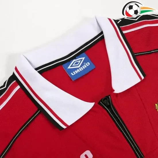 Manchester United Camisa Qualidade Premium Home Primeiro Kit 1998/00 Retro Manchester United Camisa Qualidade Premium Home Primeiro Kit 1998/00 Retro