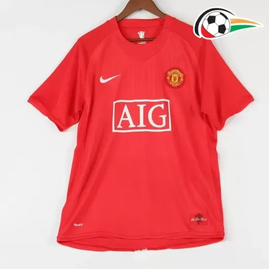 Manchester United Equipacione Replicas Home 2007/08 Classicas Manchester United Equipacione Replicas Home 2007/08 Classicas