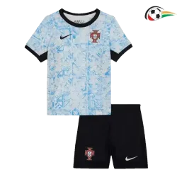 Camisa Portugal Qualidade Premium Segundo Kit 2024 Infantil