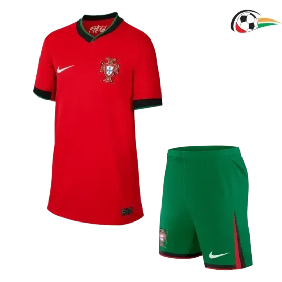 Camiseta Portugal Replicas Local 2024 Niños Camiseta Portugal Replicas Local 2024 Niños