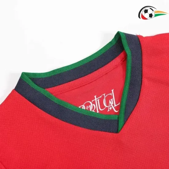 Camiseta Portugal Replicas Local 2024 Niños Camiseta Portugal Replicas Local 2024 Niños